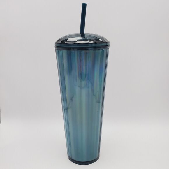 Starbucks Tumbler Ocean Kaleidoscope 2022 Cold Cup Venti 24oz NWT - Picture 5 of 8